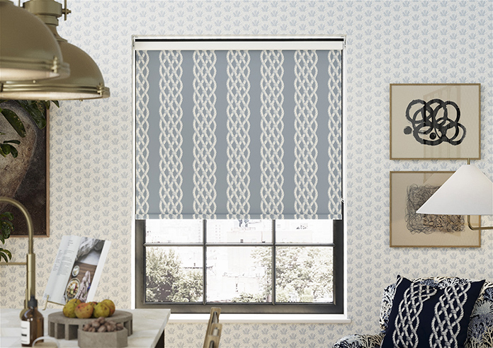 Knots, Misted - Twist&Fit Roller Blind - Image 3